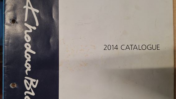 【越谷店】10年前のカタログ