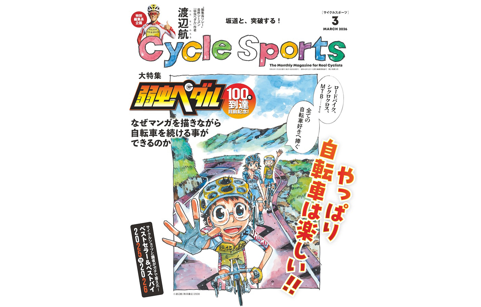 Cycle Sports 3月号「The Saddle Talk “日本車の現在地と目的地”」
