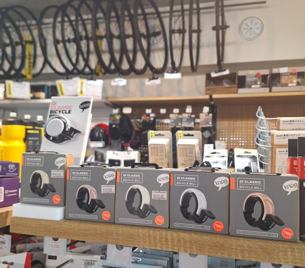 【稲城店】スマートな見た目で、良い音のベル